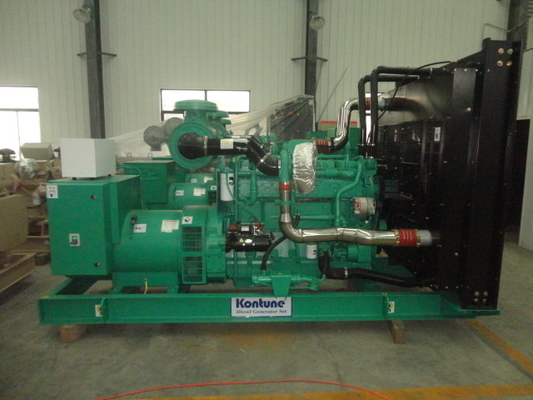 60HZ/1800RPM UMMINS Gerador Diesel Conjunto de refrigeração por água Diesel Potência principal 563KVA/450KW