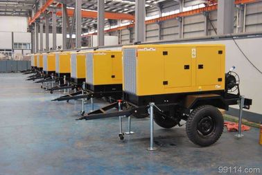 Chuva - grupo de gerador diesel montado reboque da prova com o motor do OEM de FG Willsion