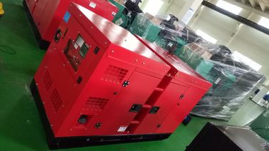 Eficiência elevada 24KW/30KVA à espera comercial à prova de som do gerador 3 fios da fase 12
