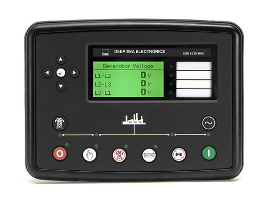 Sincronização automática das linhas principais do módulo de controle de partilha de carga DSE8620 MKII
