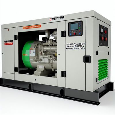 Preços imbatíveis 500-3000kg Nível de ruído≤105dB Produtos Weichai Conjunto de gerador a diesel