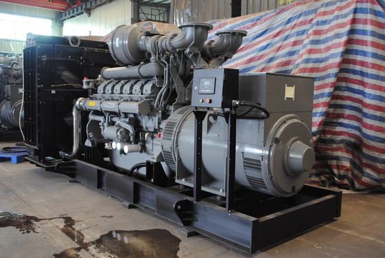 poder principal de 1500rpm 1000Kva PERKINS Diesel Generator Set 4008TAG2A